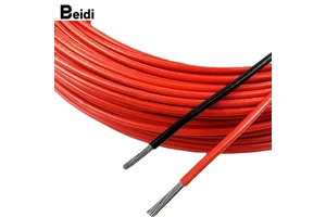 BEIDI 150C 600V Stranded Electric Wire UL10126 High Temperature ETFE Insulated Tefzel Hook-up Wire Heating Cable Wiring ROHS