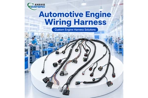 Automotive Electronic Sensor Wiring Harness Corrugated Tube Waterproof Molex/JST Connectors TUV for for Engine Systems