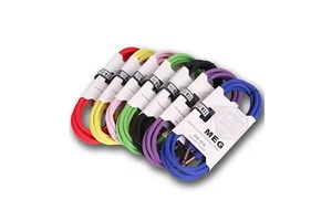 3M 10FT 1/4 Inch Mono Jack Colorful Instrument Cable OFC Audio Cable Guitar Cable