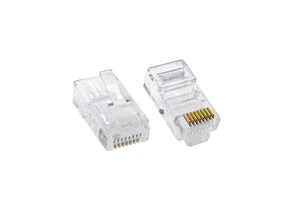 RJ45 Connector 8P8C RJ45 CAT5 Modular Plug Network Connector for Cat5 Cable