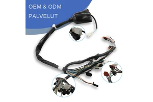 Wiring Harness OEM ODM Car Automotive Interior Electrical Electronic Custom Main Wire Harness IP66 12V E00028 Cable Assembly