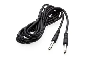 6.35mm Mono Jack TS Unbalanced Patch Guitar Speaker Cable