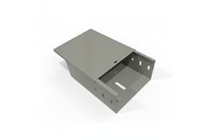 Wholesale Steel Fireproof Cable Tray Punched Holes Galvanized Surface for Electrical Construction Cable Presets Customizable