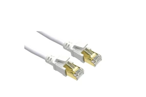 High-speed Network Cat8 Ethernet Patch Cable White 1-100m Cat 8 Cable Cat8 15 M Patch Cord 24 Awg Cat-8 Cable