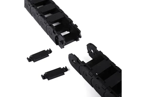 Lai Xin Nylon Flexible Cable Tray Energy Chain Semi-Enclosed Cable Drag Chain