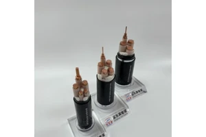 Copper-Conductor XLPE-Insulated Halogen-Free Low Smoke Flame Retardant Cable