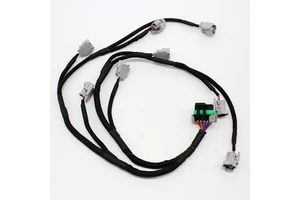 Custom Special Waterproof High Quality Copper Core 12V Auto Wiring Harness Extension Modified Conversion Injector Harness Set