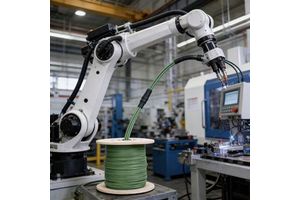 Oil Resistant Low Temperature Robot Cable TRVVPS Flexible Drag Chain Cable Tinned Copper Braided Shield 2-40 Core