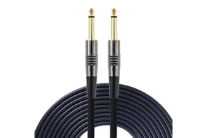 Music Instrument 10ft 15ft 20ft 3m 6m Drum Bass Electric 6.3mm Guitar Power Cable