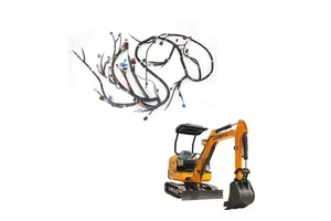 Wholesale Customize Wear Resistance Excavator Main Wiring Harness Waterproof Excavator Wiring Harness for HRD-ZN
