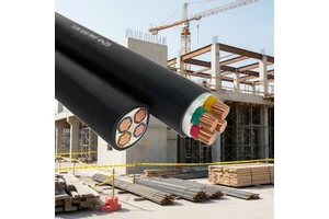 Insulated Copper Resistance Wire Power Cables Electrical Wire and Cables Construction