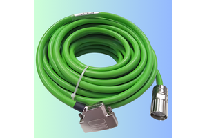 Custom Robotic Cable Harnesses Robot Joint Encoder Harness with M23/M17 Connectors - Pre-wired Custom Length IRH06