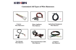 Factory Customized JST XH PH ZH PTFE PVC IP66 Bare Copper Conductor OEM ODM Wire Harness Assembly for Electrical Equipment