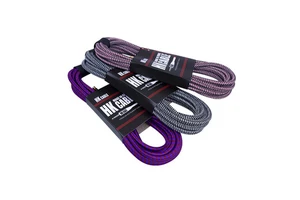 High Quality Braided Design Guitar Cable for Durability and Flexibility 3/5/10m Bass Amplifier Connection Cable