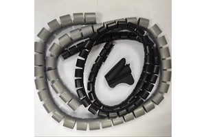 Cable Organizing Kit for Office Wire Sleeves to Protect Electrical Wires Spiral Wrapping PE Cable Tidy Kit