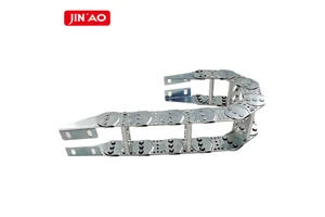 Industrial Flexible Drag Chain Stainless Steel Cable Protector