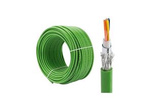 6XV1840-2AH10 Industrial Ethernet FC TP Standard bus cable GP 2x2 PROFINET Type A TP IE FC RJ45 2x2, 4-core, shielded CAT 5E