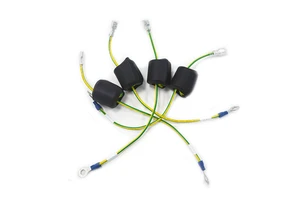 Custom Ferrite Shielded Wire Harness Male Female Connector Wiring Cable Harness Insulated Terminal