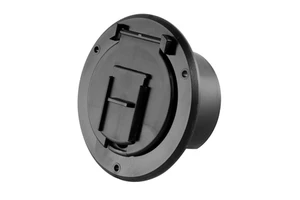 2.88\" 30 Amp RV Trailer Power Cord Electrical Hatch Access Door Cover Cutout Size for Motorhome-RV Parts & Accessories