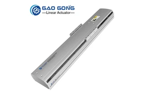 High Precision Aluminum Ball Screw Linear Actuator C5 Grade Guide Rail Module GAOGONG CNC Machine 50mm-2000mm Stroke Custom