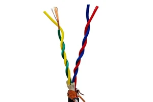Premium Copper PVC Insulated Multi Core RVSP Twisted Pair Shielded Signal Cable for Industrial Control