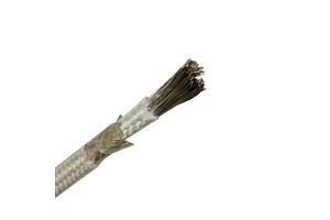 High Temperature Braided Tinned Copper Wire 500C 600C 800C Mica Heat Resistant Wire for Electrical Power