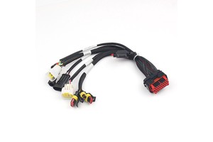 Custom OEM Cable Anti-oil and Corrosion Automotive ECU Wiring Harness for Use in Automobiles