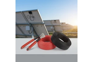 Factory Price XLPO Insulated DC Solar Photovoltaic Cable 4mm 6mm2 2x4mm 2x6mm With Stranded Copper Conductor Tinned Wire