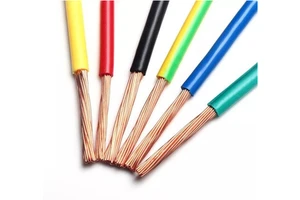 Household Solid Copper Core PVC Insulated Electrical Wires for Building Use Low Price