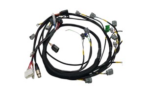 Premium Heavy Duty Standalone ECU Engine Wiring Harness for Auto Racing and Nylon Braided Sensor Plug Cable Assembly