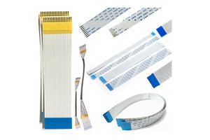 B Type Flexible Flat FFC Cable 0.5 0.8 1.0 1.25mm Pitch 4 6 7 8 10 12 14 18 20 22 24 26 30 32 34 35 Pin Ribbon for Electronic