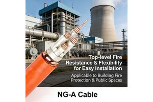 High Quality NG-A (BTLY) Fireproof Cable, Copper Core Low Smoke Halogen Free for Industrial & Building Electrical Systems