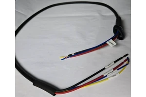 IP67 Waterproof 4-Pin Shielded Wiring Harness, Copper Cable with Durable Connectors for Automotive Industrial Medical Equipment