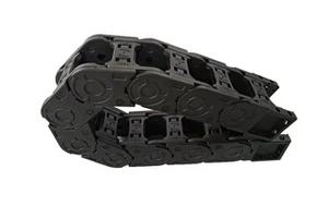 Nylon Material Bridge Type Customized Dimension Flexible Plastic Cable Towing Chain Drag Chains