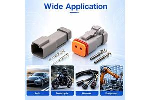 DT04-2P-C017/DT06-2S-C017 2 Pin 2pin Auto Sensor Plug Wiring Harness Cable Waterproof Connector