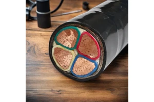 Low Voltage 3 4 5 Core 16mm-95mm PVC/XLPE Armoured Cable With Aluminum/Copper Steel Wire Construction Underground Power Supply