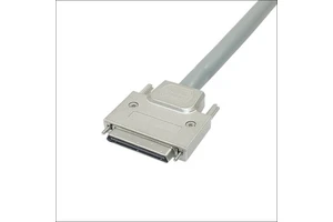KinKuo 1m SCSI 68Pin Male Cable With Metal Hood VHDCI 68Pin Wiring Harness For Electronic Applications