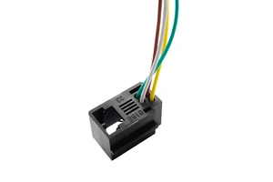 Customized 616E 4P4C Female Socket Pigtail Cable RJ9 Connector for Telephone Wire Harness
