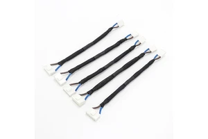 Custom 2-Pin Touch Screen Cable 2-Core Shielded Data Cable Harness