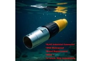 Waterproof RJ45 Male Plug Zinc Alloy Housing Wire Connector for Network Cable