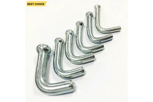 GL-16325 Semi-trailer Agricultural Vehicle Welding Hook Tight Rope Hook Fence Plate Hook Rope Accessories Dia 8mm-16mm