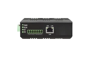 Industrial Din Rail 1-2 Port CAN Bus to Ethernet IP Converter