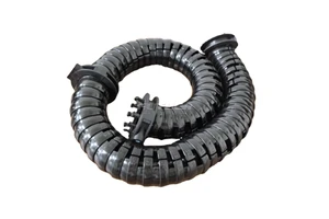 Diameter 37 Wear-resistant Shielded Semi-closed Plastic Circular Cable Holder Robot Power Cables Drag Chains