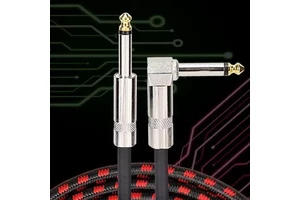 Nylon Guitar Cable 1/4inch Electric Guitar Cord Electric Guitar
