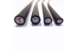 Slocable High Quality Halogen Free Low Smoke UV Resistance EN 50618 H1Z2Z2-K 4mm 6mm Solar Wire