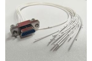 J30J Aviation Grade Shielded Connector Micro Rectangular Waterproof Electrical Wire Harness for UAV Robotics Aerospace