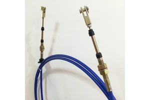 Push Pull Control Cable Pull Only Control Cable Blue&Red&Black Color Heavy Duty PTO Cable Length: 2M-8M