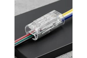 Inline Wire Connector 2 3 4 5 6 Port, Wire Harness Connector for Industrial Sensor & Control Systems - Tool Free Quick Splice