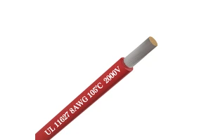 UL 11627 8AWG High Voltage Pvc Insulated Wire Solar New Energy Storage Battery Connector System Inverter Cable Assembly