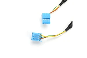 IDC 4-Pin Shielded PVC Copper Core Cable Assembly Custom OEM Interconnect